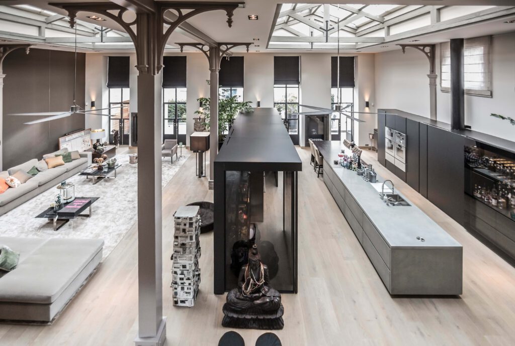 interieur, keuken, woonkamer, maatwerk, luxe