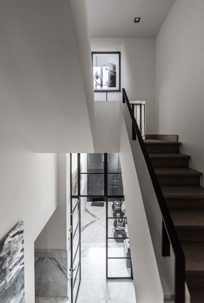 trap, interieur