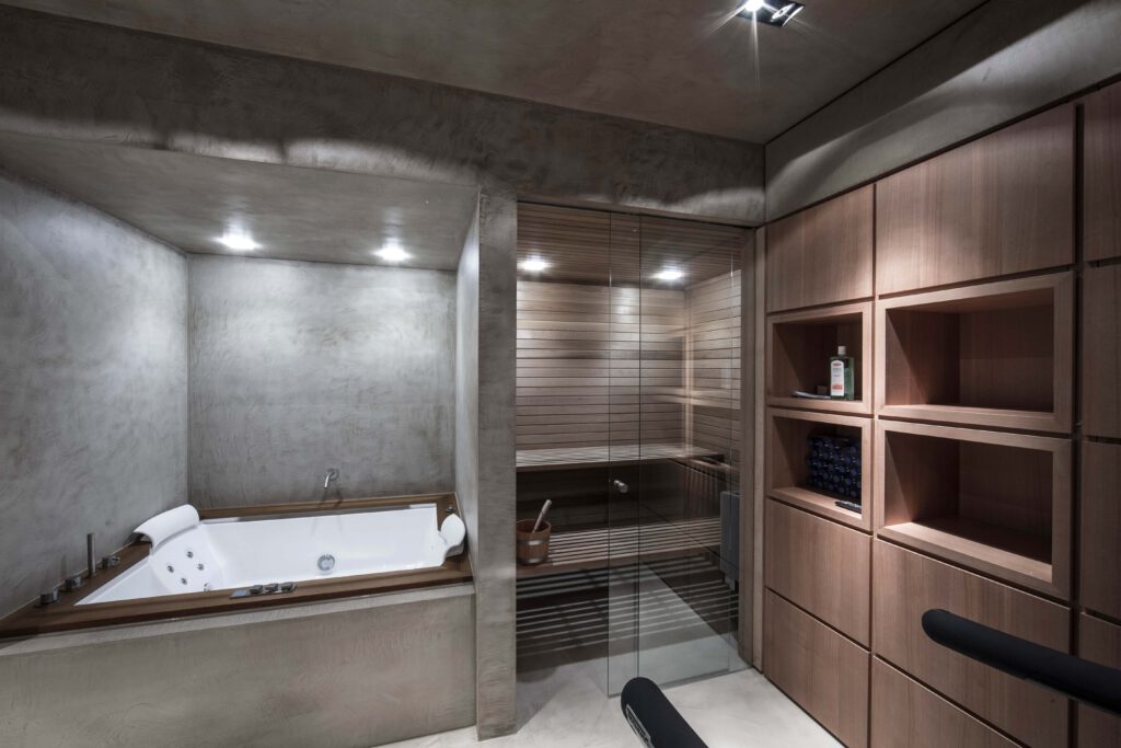 wellness, bubbelbad, whirlpool, sauna